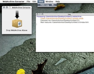 WebArchiveExtractor